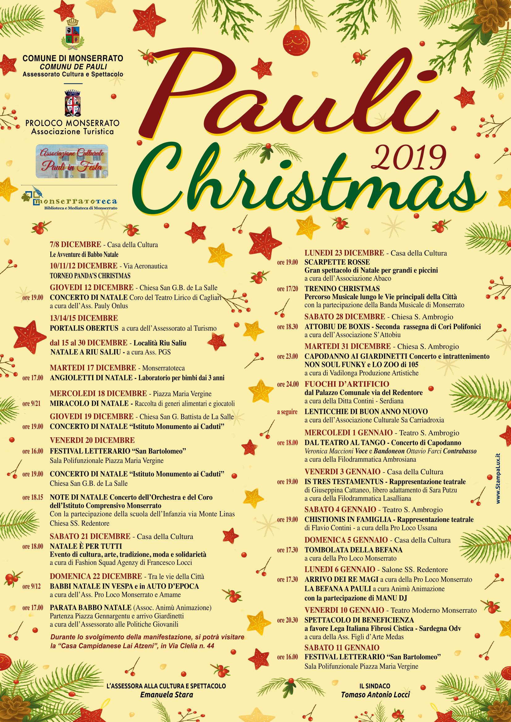 Programma Natale 2019
