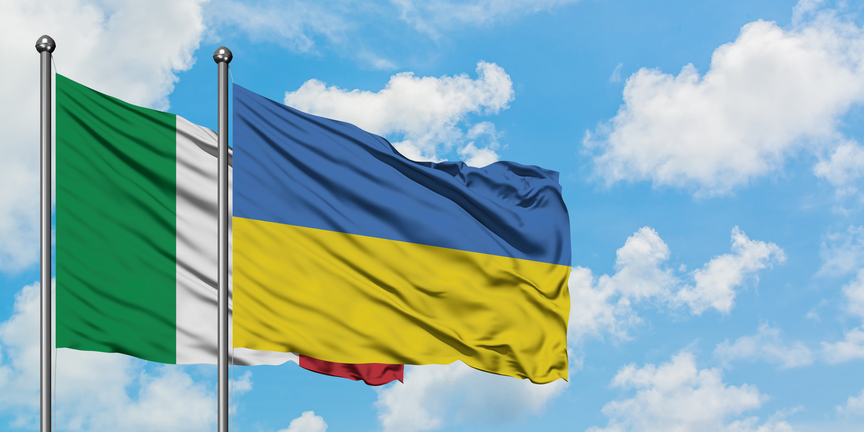 Bandiera Italia Ucraina